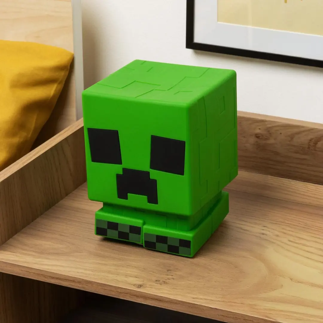 Paladone Minecraft Creeper SiliconeGlo Nachtlamp - Groen