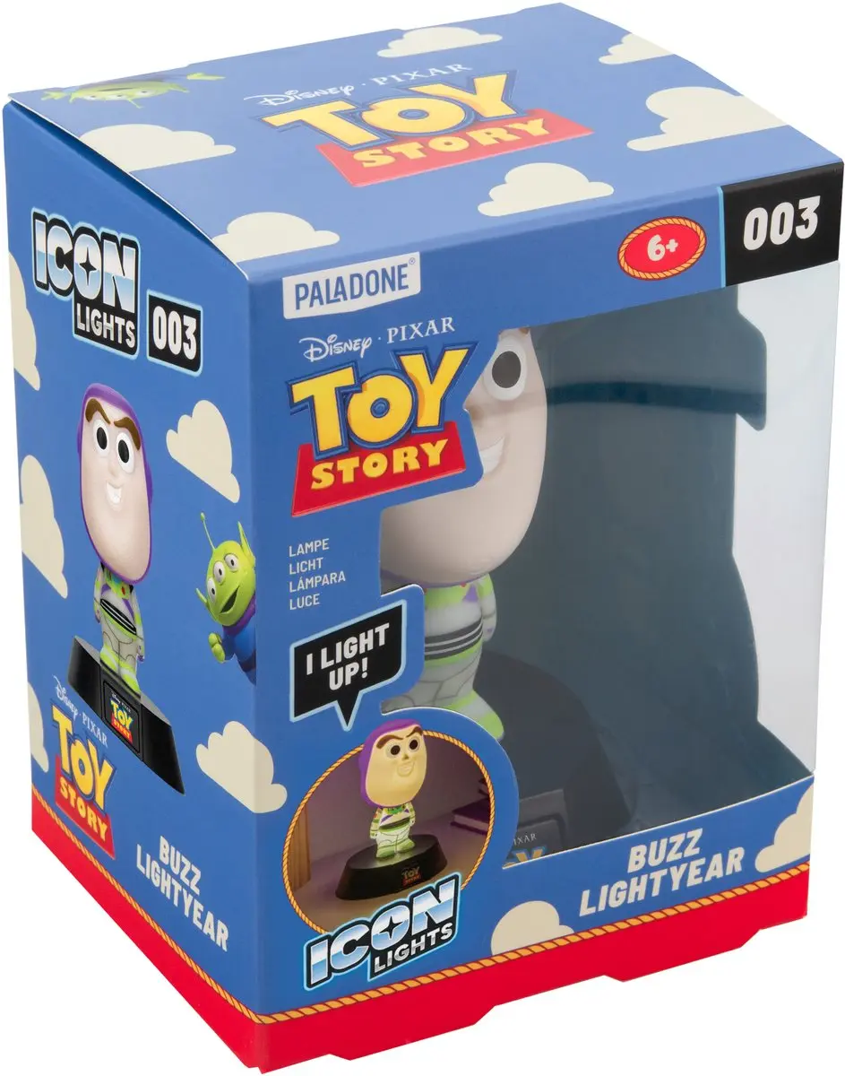 Paladone Buzz Lightyear Iconlamp - Toy Story LED - 11cm - Multi