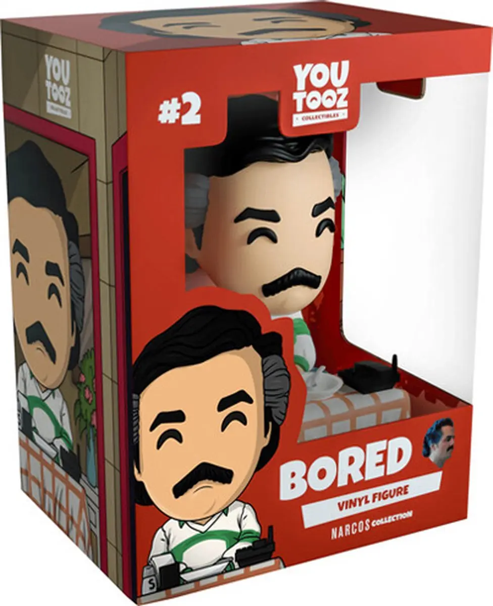 Youtooz Narcos Bored El Patron 4 Inch Beeld - Multi - afbeelding 2 van 3