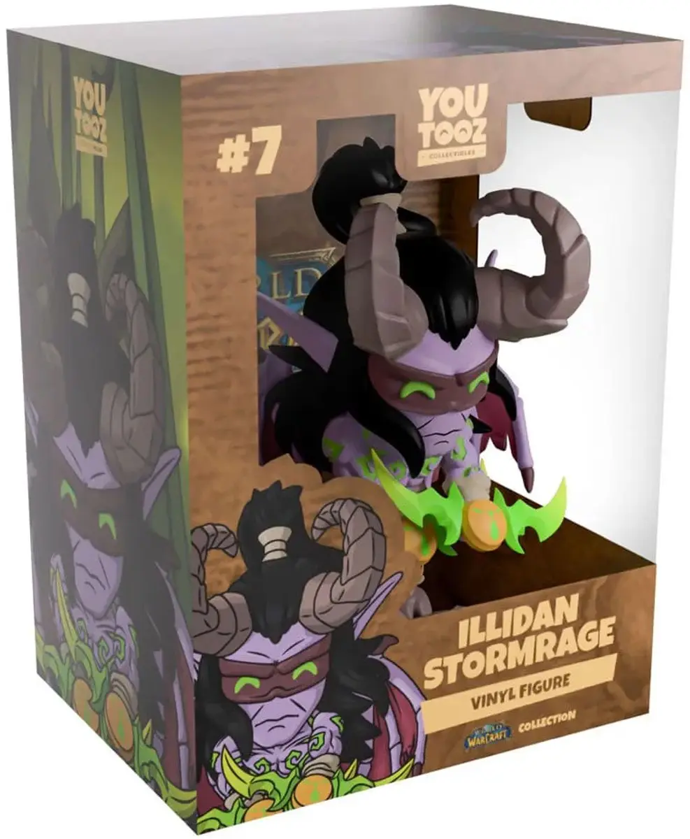 Youtooz World of Warcraft Illidan Stormrage Vinyl Figure 13cm - Multi - afbeelding 2 van 5