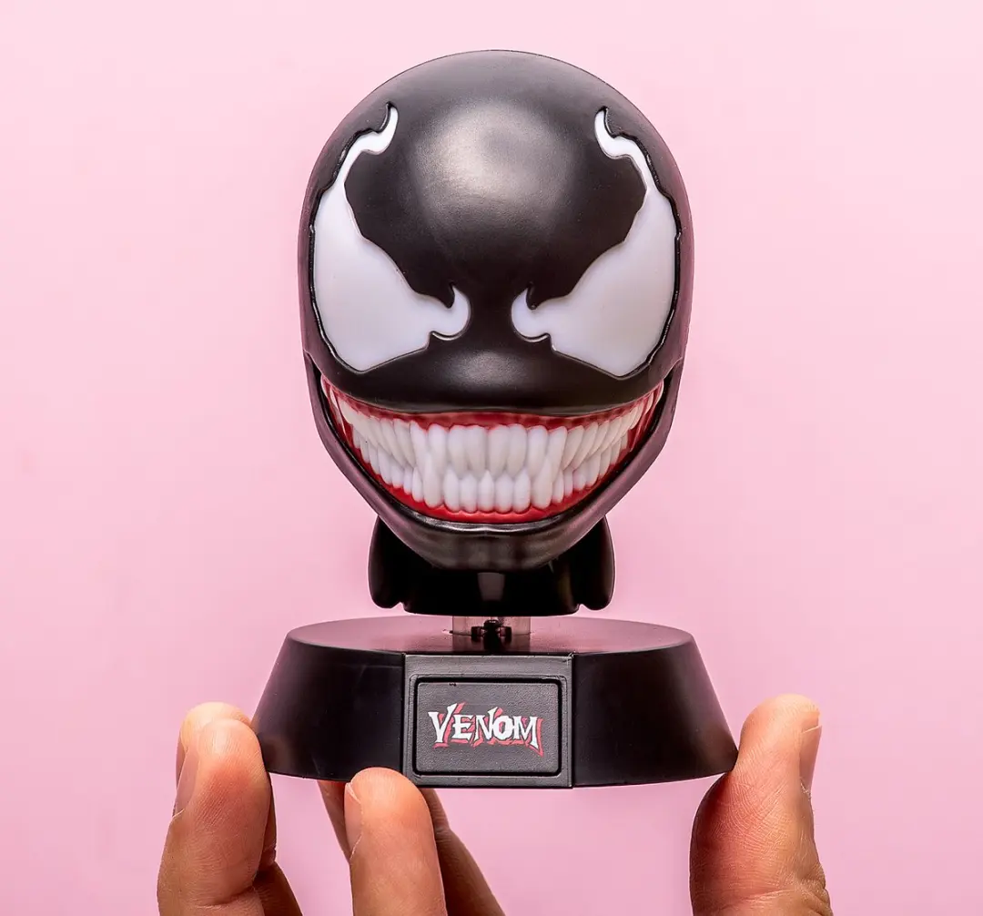 Paladone Venom Icon Light Nachtlamp - Zwart