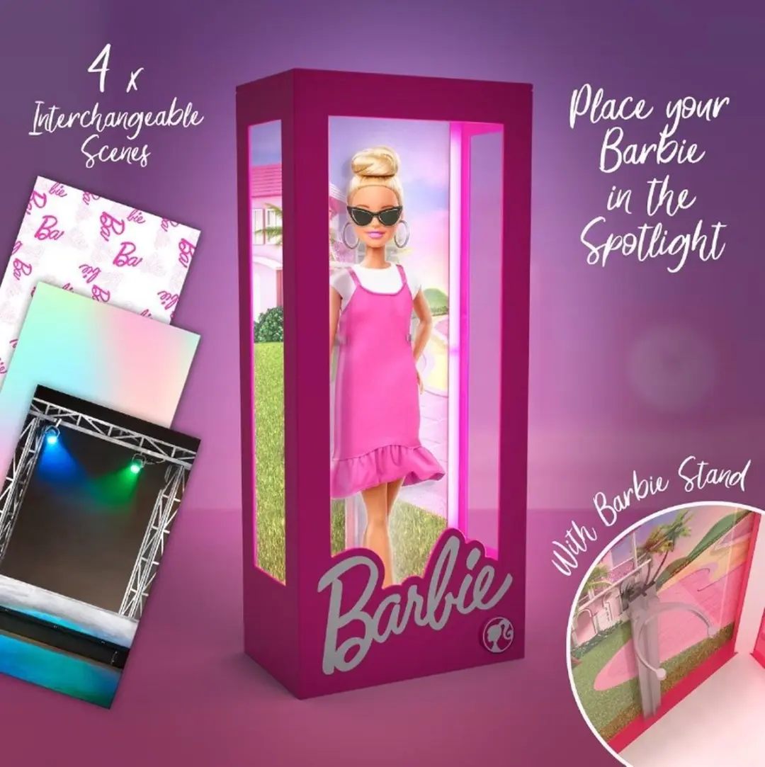 Paladone Barbie Displaybox Verlicht