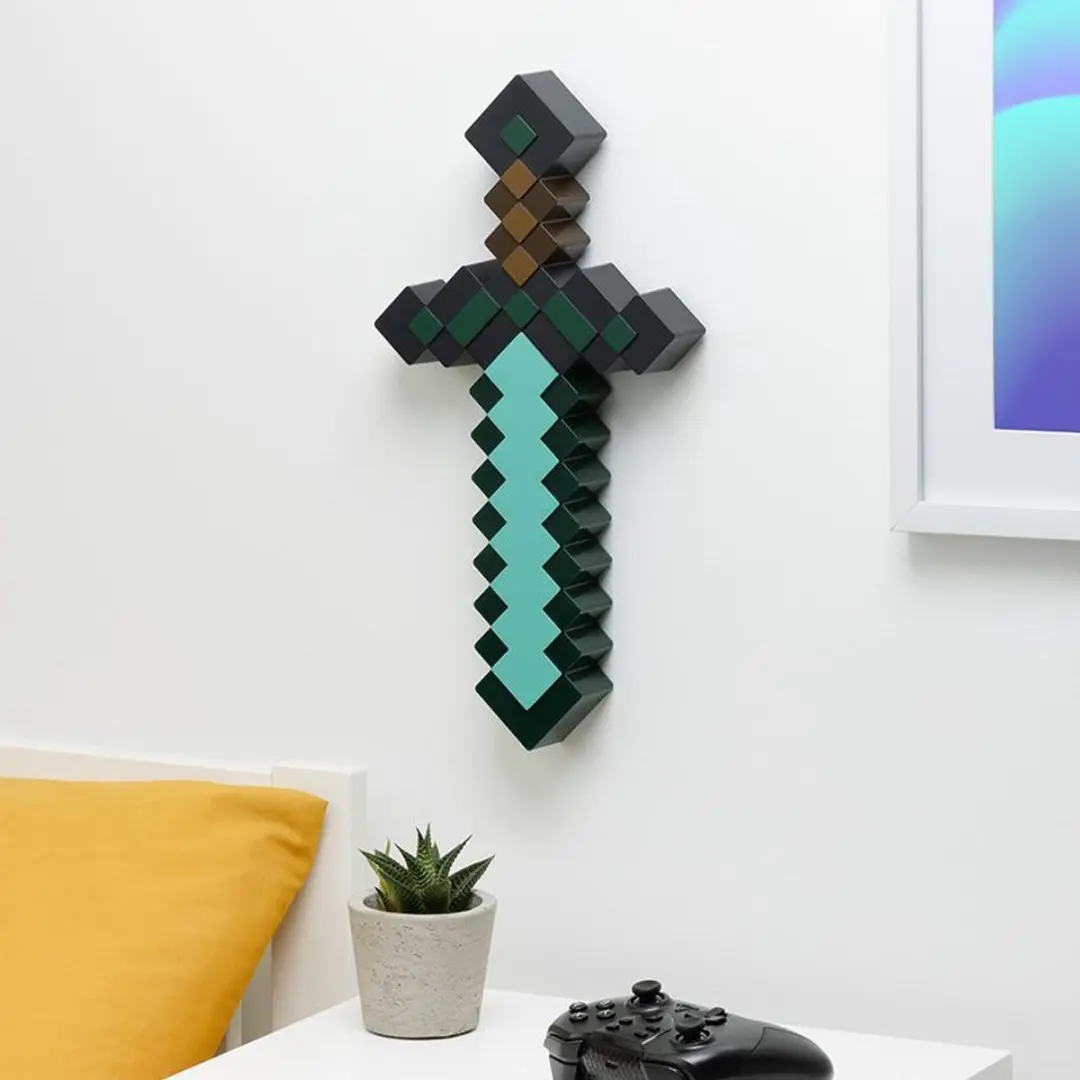 Paladone Minecraft Diamond Sword Lamp - 3 Lichtmodi