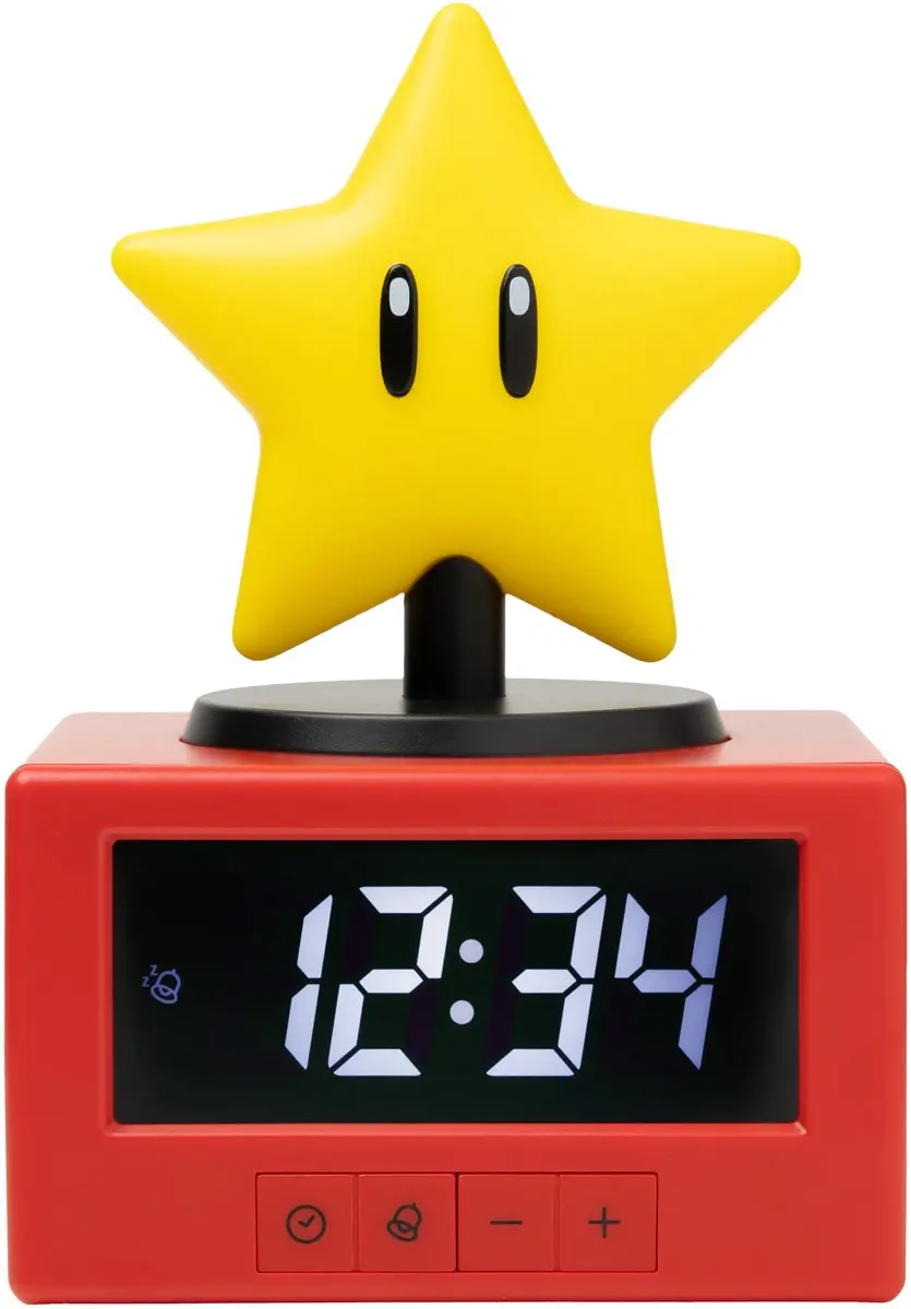 Paladone Super Mario Super Star Wekker