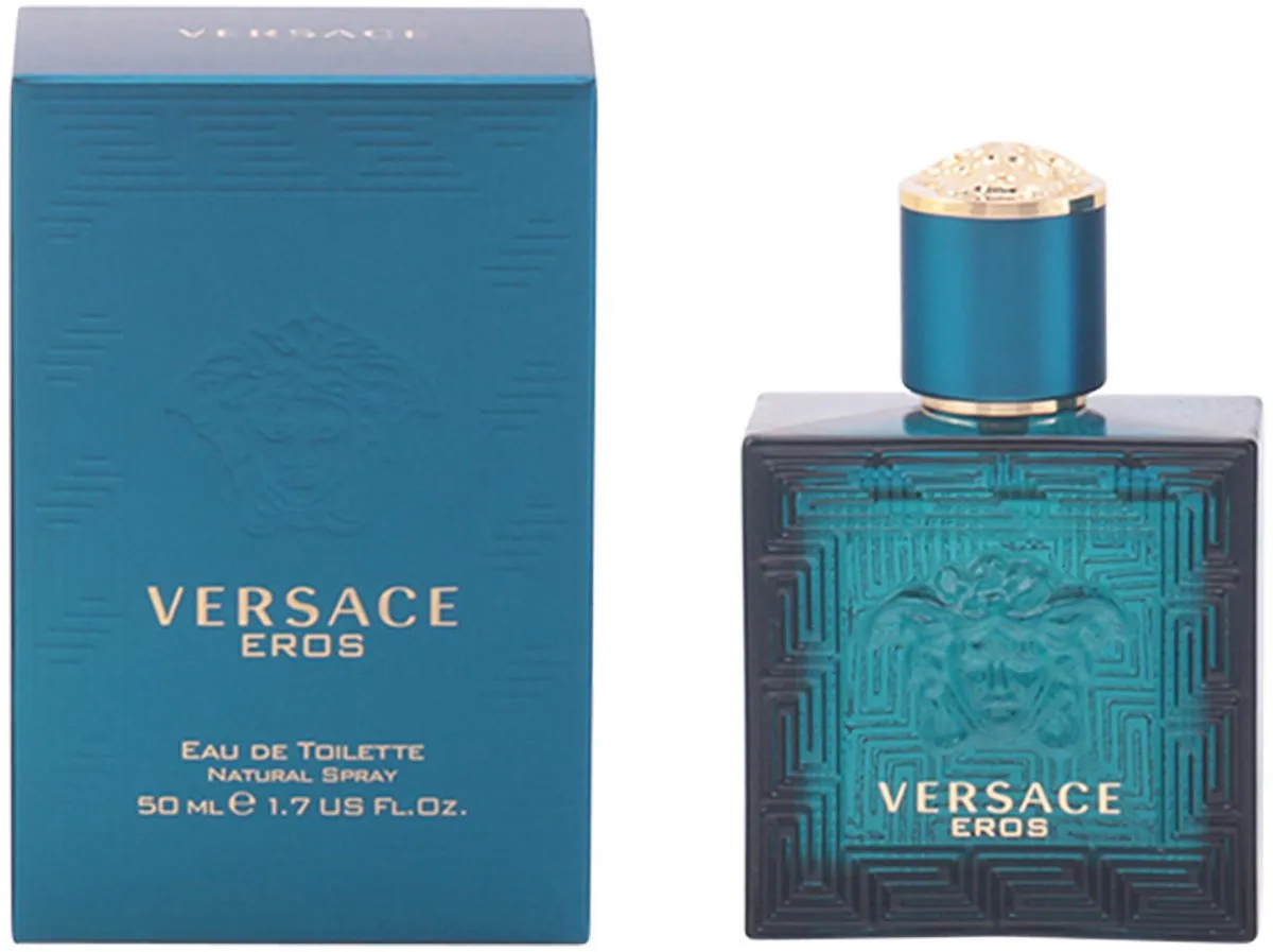 Versace Eros Eau de Toilette - Herenparfum met houtig oriëntaals karakter - 50 ml