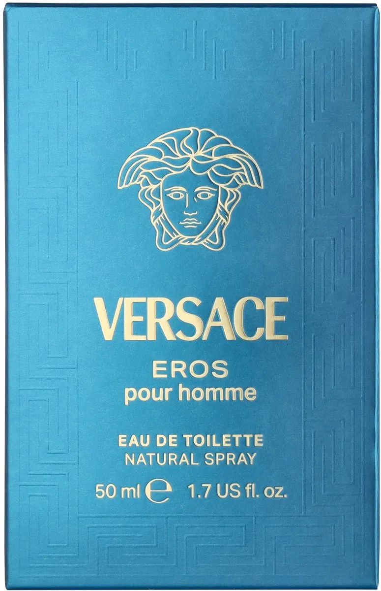 Versace Eros Eau de Toilette - Herenparfum met houtig oriëntaals karakter - 50 ml