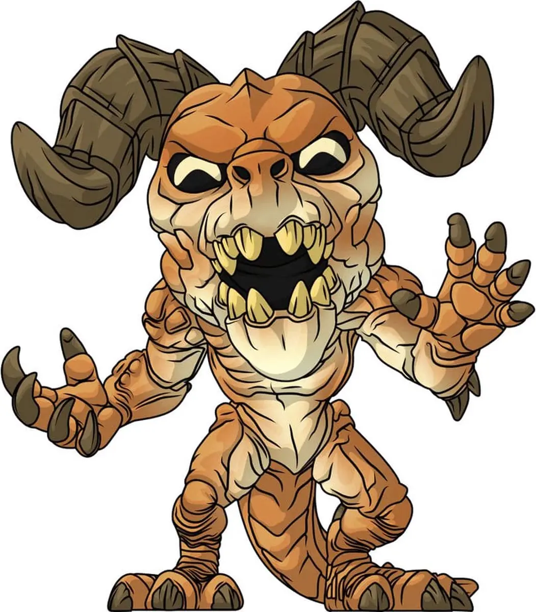 Youtooz Fallout Deathclaw Vinyl Figure 10cm - afbeelding 2 van 3