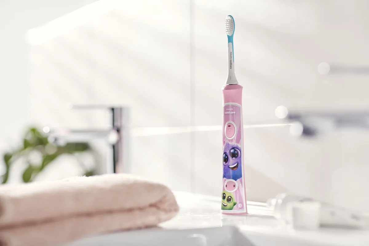 Philips Sonicare For Kids HX6352/42 Elektrische Tandenborstel - Roze - 2 Snelheden