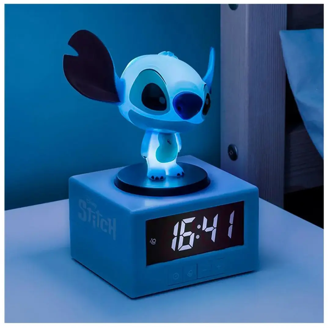 Paladone Disney Stitch Digitale Wekker met Nachtlampje - Stitch