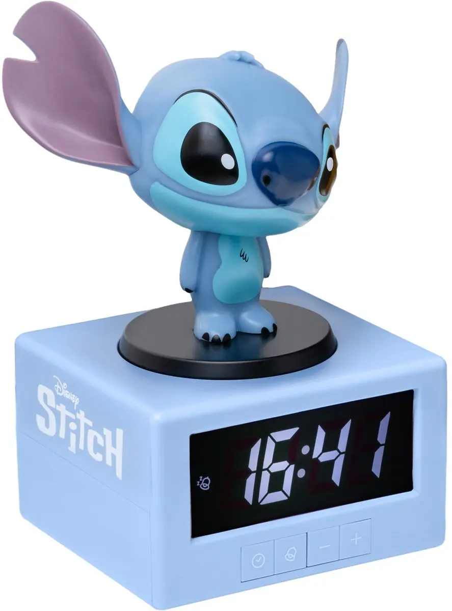 Paladone Disney Stitch Digitale Wekker met Nachtlampje - Stitch