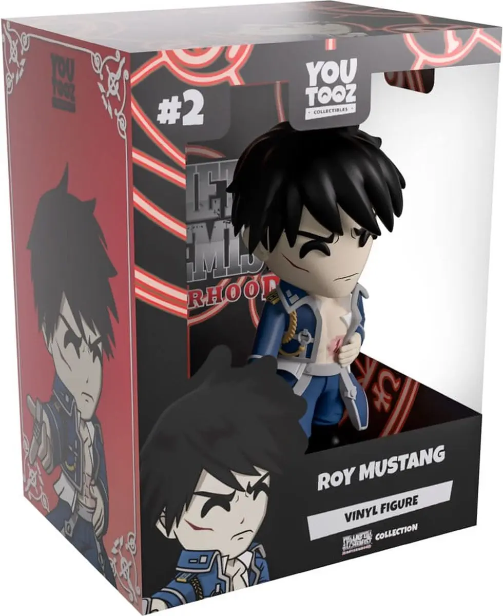 Youtooz Fullmetal Alchemist Roy Mustang Vinyl Figuur - 12cm - Multi - afbeelding 2 van 2