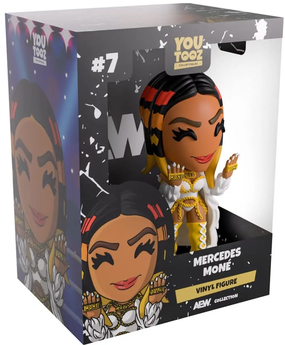 Youtooz Mercedes Moné WWE Vinyl Figure 12cm - Staand - Multi - afbeelding 3 van 5