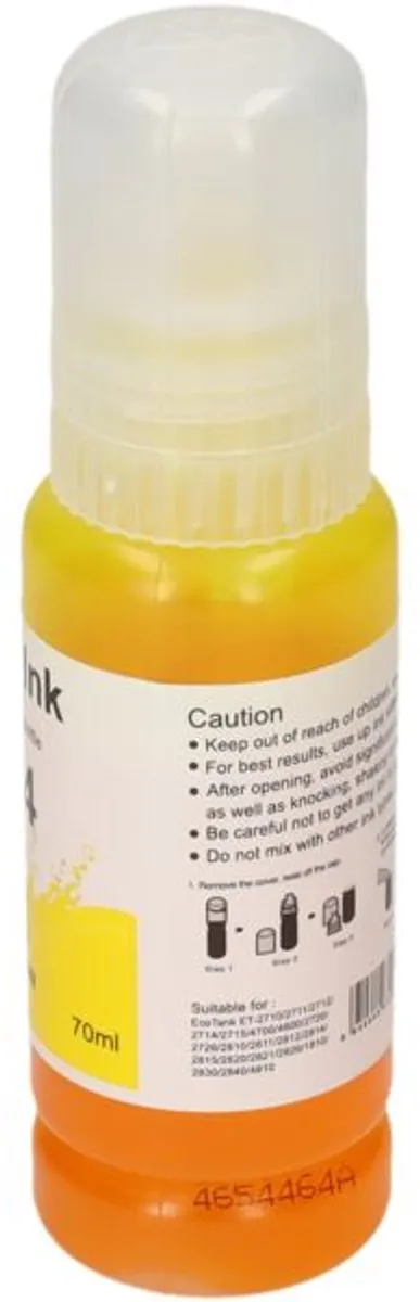 PrintAbout Inktcartridge C13T00P440 Geel