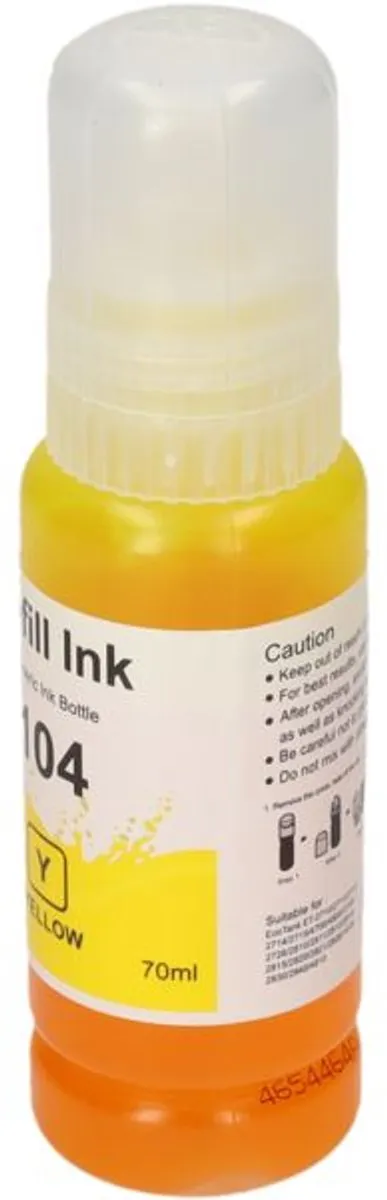 PrintAbout Inktcartridge C13T00P440 Geel - 70ml - Epson