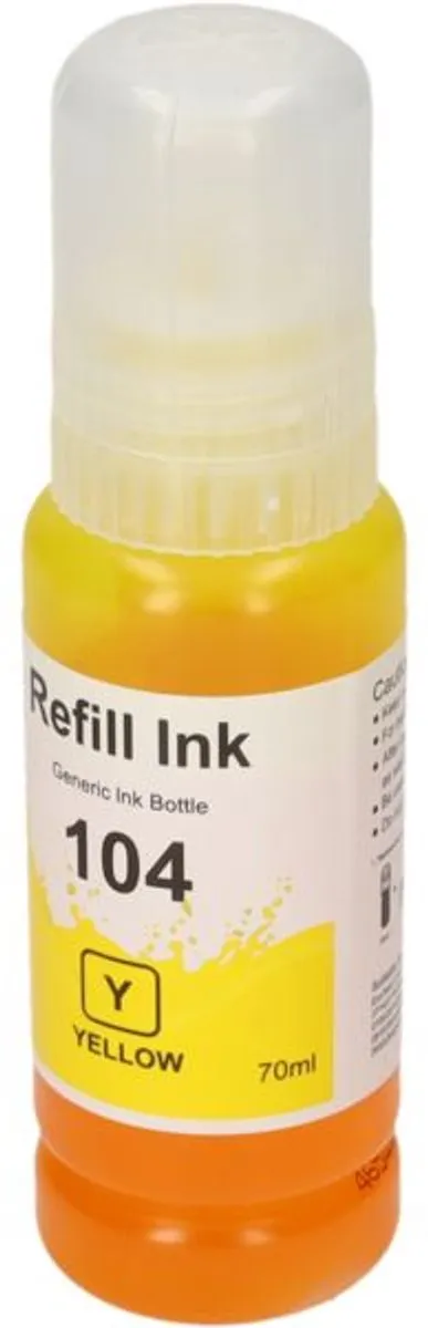 PrintAbout Inktcartridge C13T00P440 Geel - 70ml - Epson