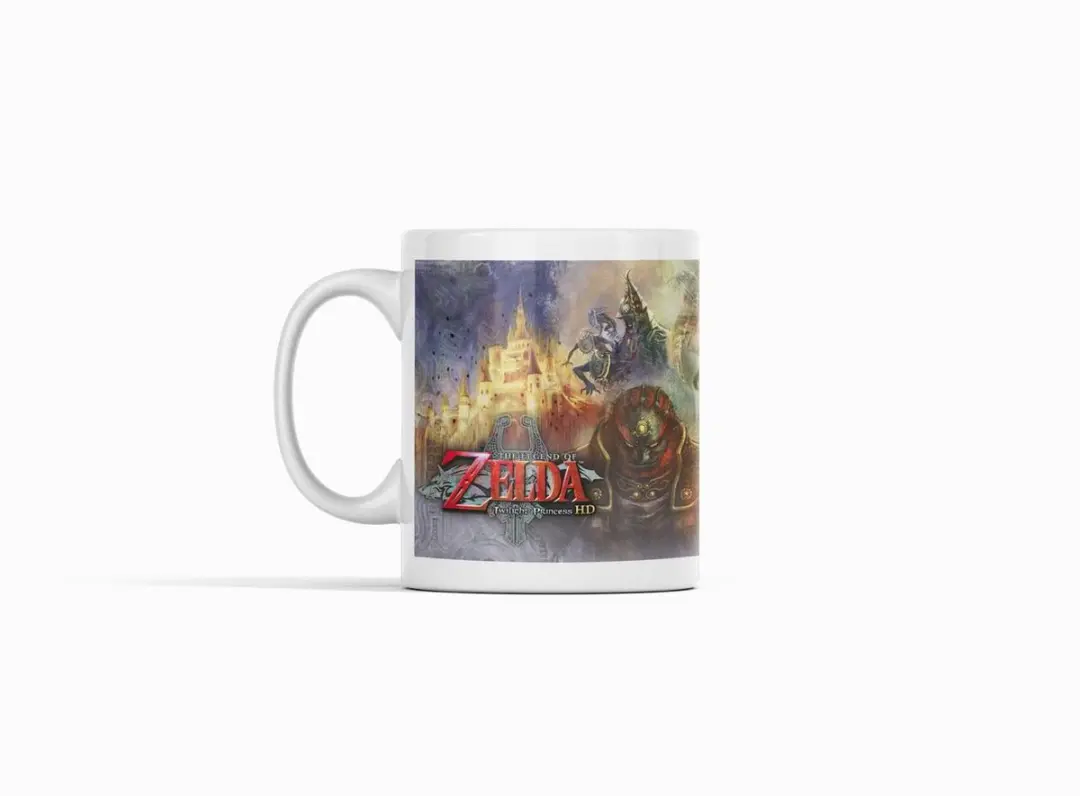 Nintendo The Legend of Zelda Twilight Princess HD Mug 325ml - Wit - afbeelding 2 van 2