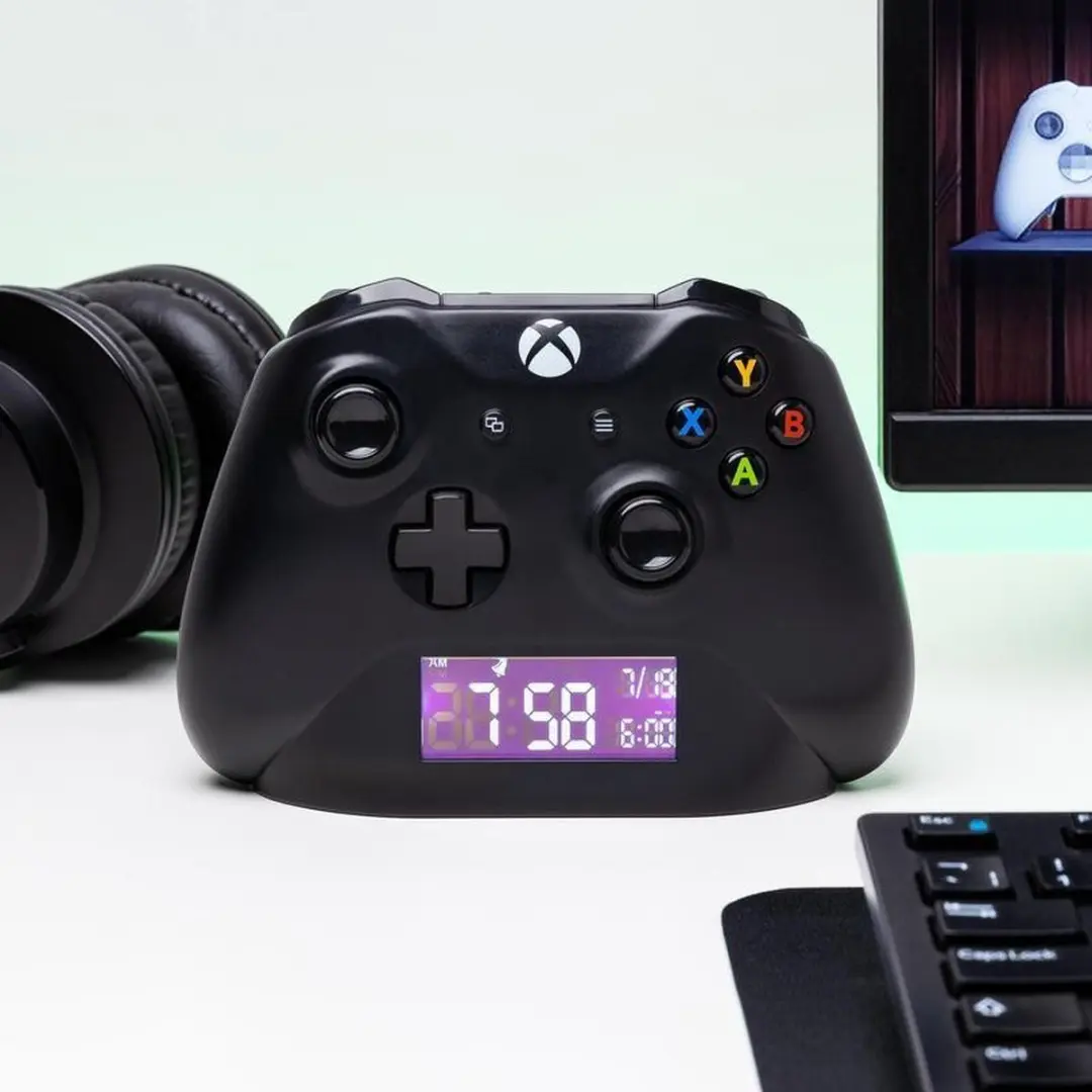 Paladone Xbox Controller Wekker - Zwart