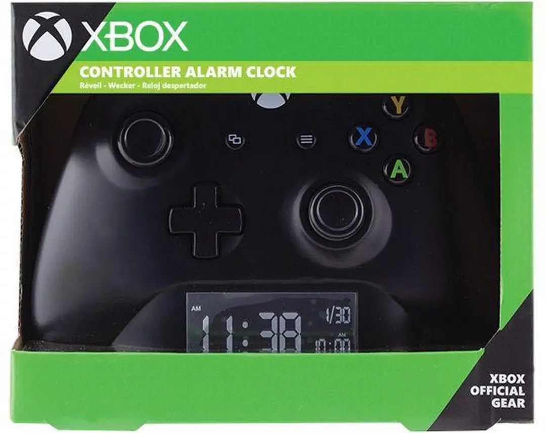 Paladone Xbox Controller Wekker - Zwart