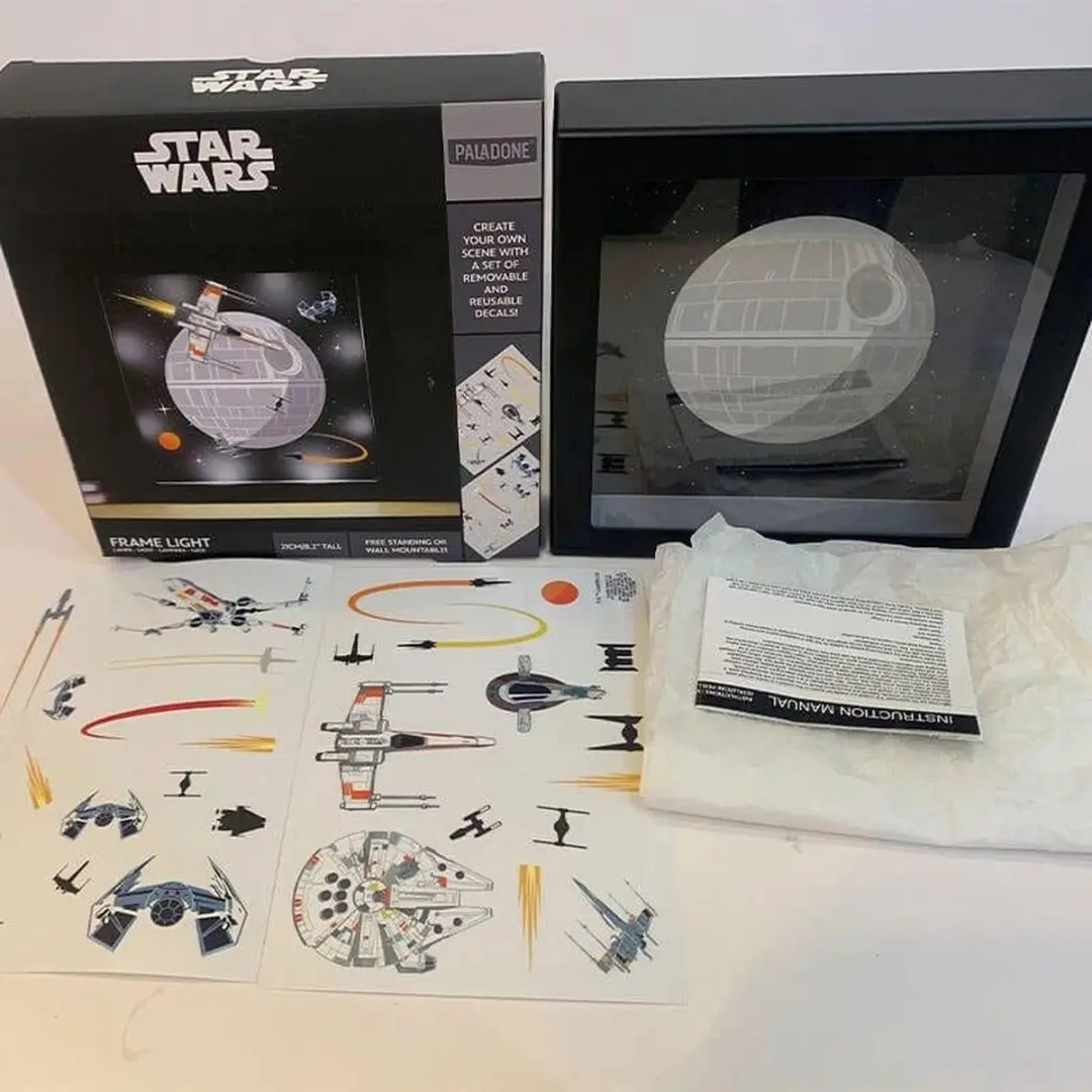 Paladone Star Wars Schepen Frame Licht - Veelkleurig