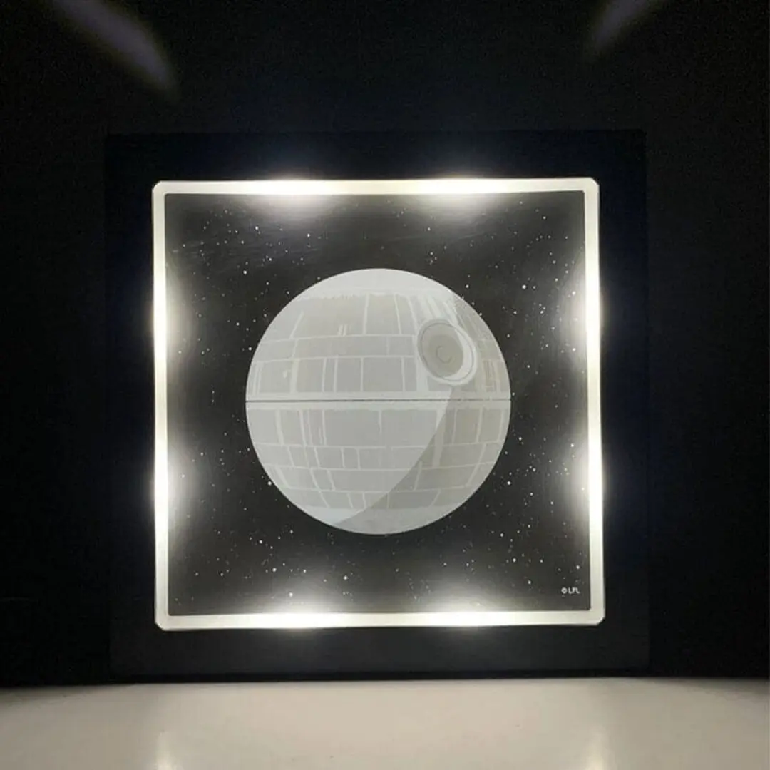 Paladone Star Wars Schepen Frame Licht - Veelkleurig