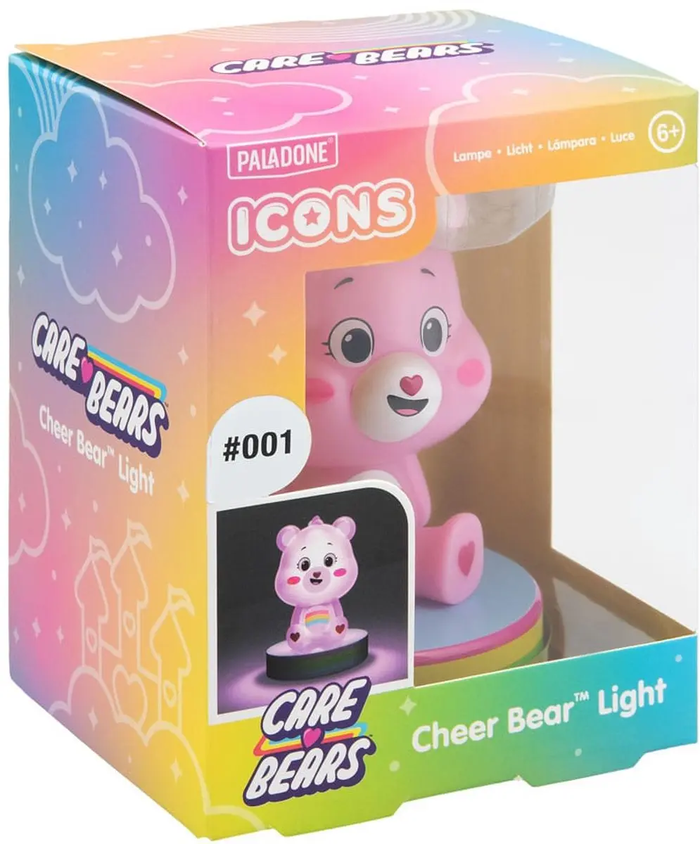 Paladone Care Bears Cheer Bear Icon Light 3D LED-lamp - 1W