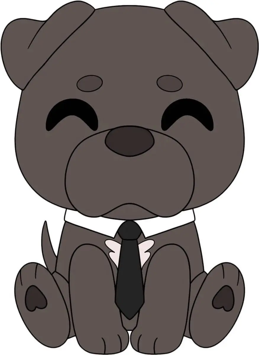 Youtooz John Wick Knuffel Bubba 22cm - Multi - afbeelding 4 van 5