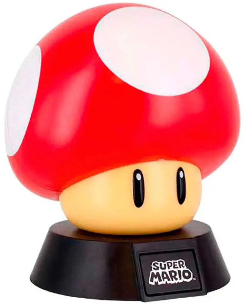 Paladone Super Mario Super Mushroom Icon Light - Nachtlampje