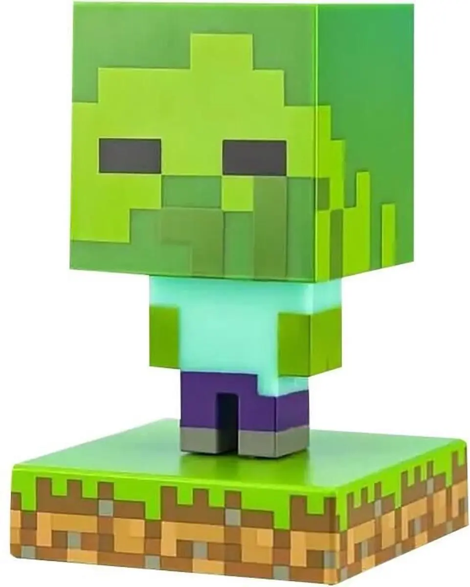 Paladone Minecraft Zombie Icon Light - Veelkleurig