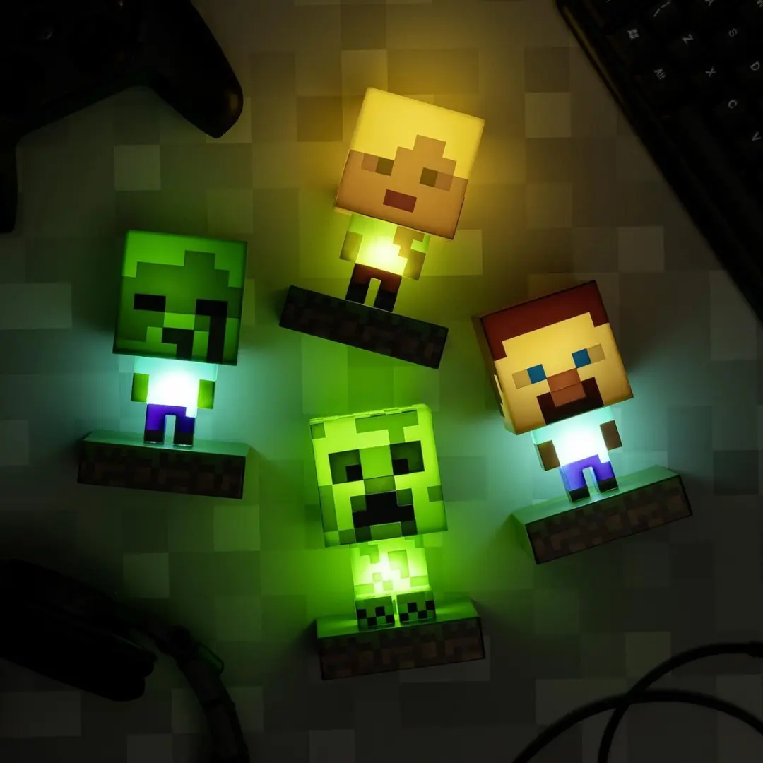 Paladone Minecraft Zombie Icon Light - Veelkleurig