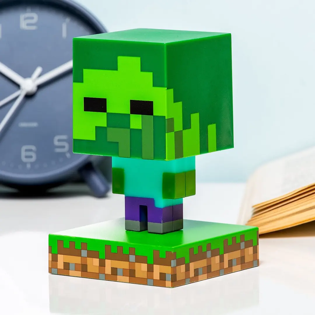 Paladone Minecraft Zombie Icon Light - Veelkleurig