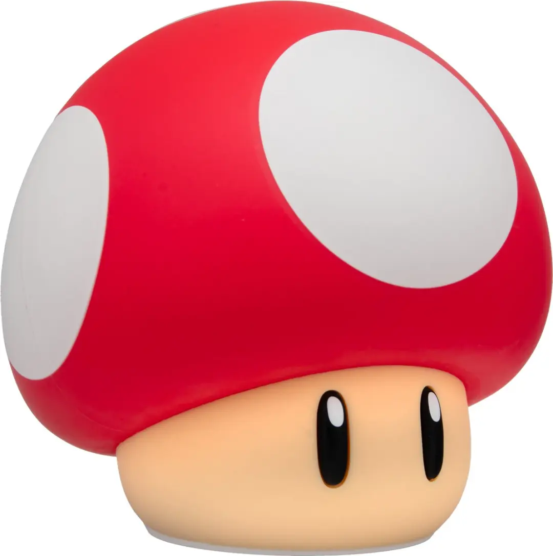 Paladone Super Mario Super Mushroom Nachtlamp - Oplaadbaar Siliconen