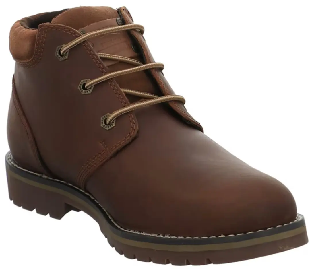 Dockers by Gerli heren leren veterschoenen 53WI013-401410 bruin