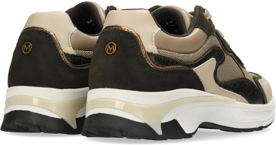 Mexx Portia Love Sneakers - Bruin/Groen - afbeelding 6 van 6