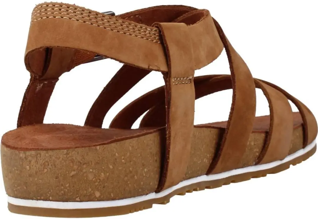Timberland Dames Malibu Waves Sandalen - Saddle - Maat 38.5 - afbeelding 4 van 6