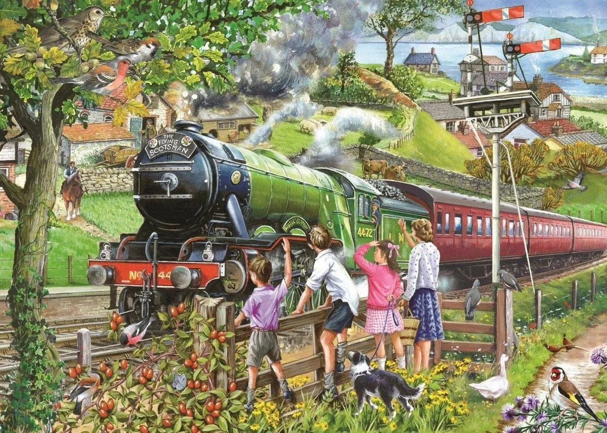House Of Puzzles Full Steam Ahead Puzzel 1000 Stuks