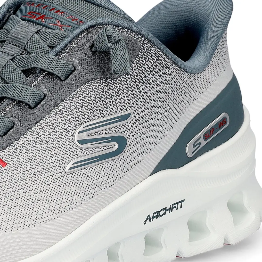 Skechers ARCH FIT Glide-Step Pro Heren Instappers - Grijs - afbeelding 4 van 6