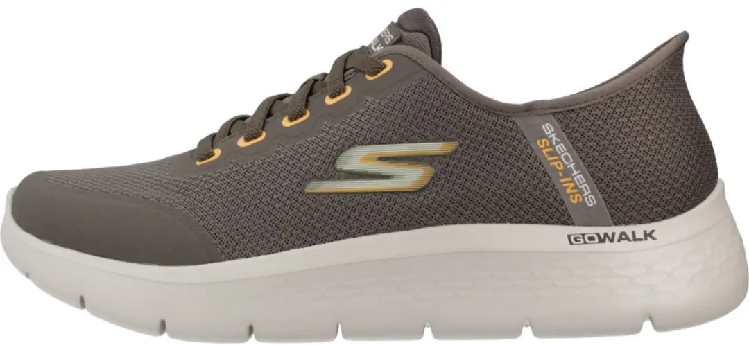 Skechers GO WALK FLEX NETRO Slip-Ins - Bruin - afbeelding 2 van 4