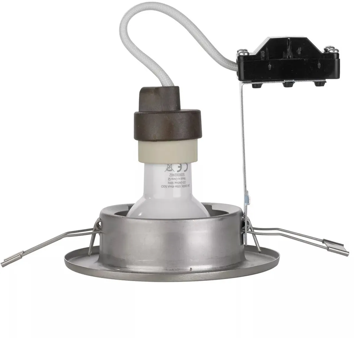 Philips Fresco Inbouwspot 10cm RVS - 2700K