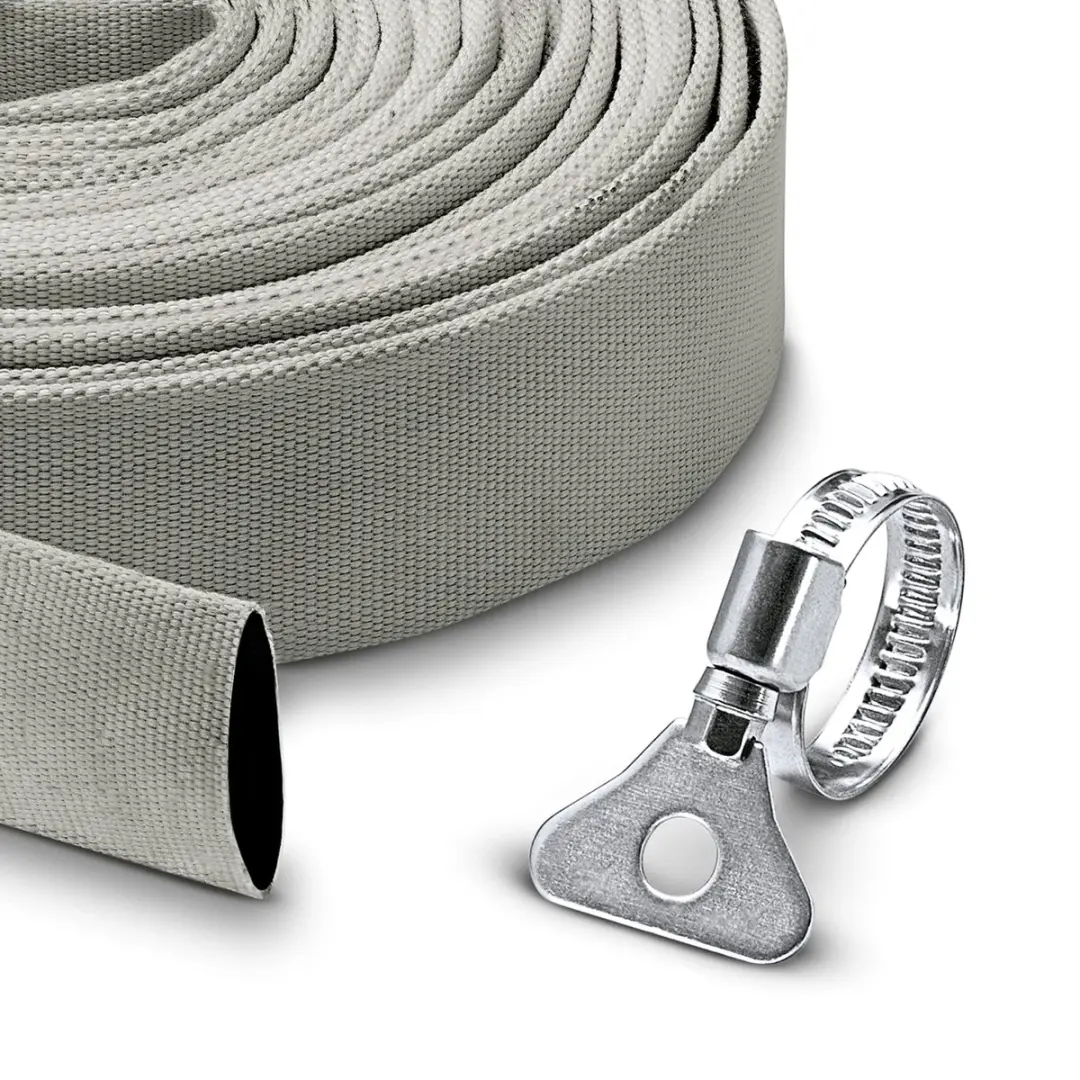 Kärcher Textielslangset 10m - 10 meter - RVS slangklem - afbeelding 2 van 6