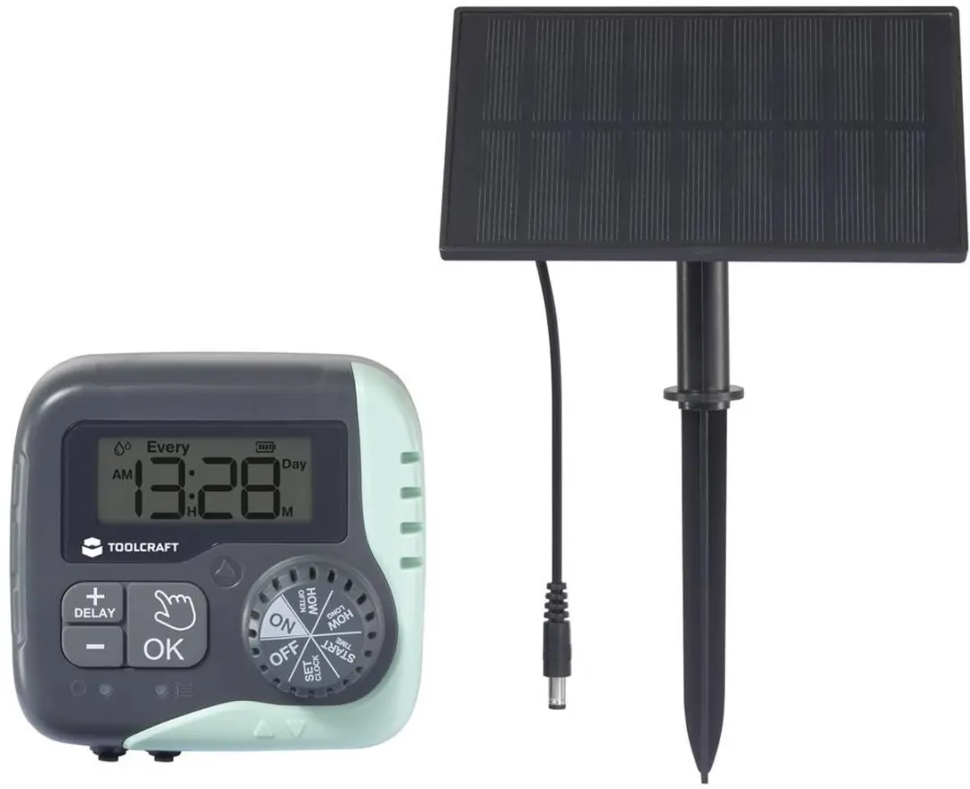 TOOLCRAFT TO-9612294 Besproeiingsbesturing - Zonnepomp 1,5W