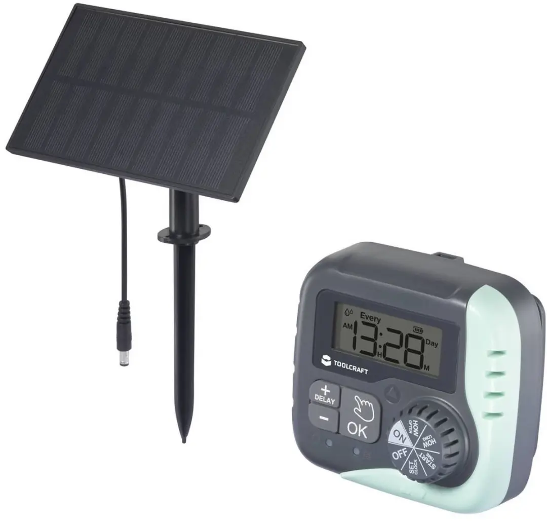 TOOLCRAFT TO-9612294 Besproeiingsbesturing - Zonnepomp 1,5W