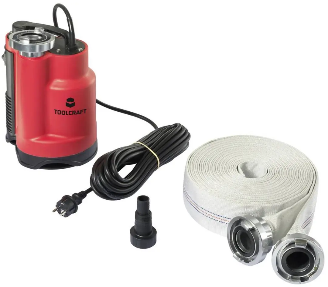 TOOLCRAFT TO-9920238 Dompelpomp Vervuild Water 13000 l/h