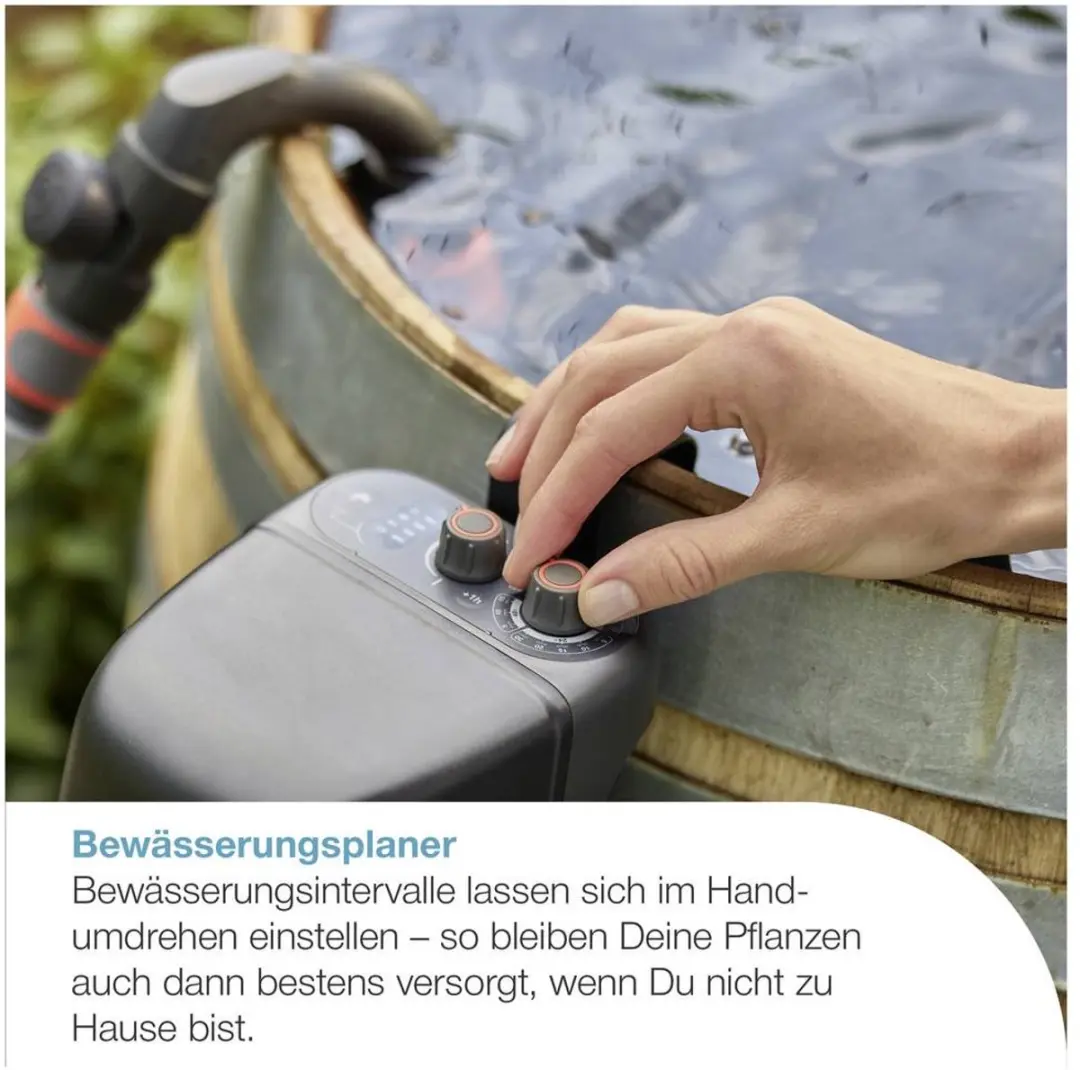 Gardena Akku-Regenfasspumpe 2600 Comfort 18V Set - 2600 l/h - afbeelding 4 van 6