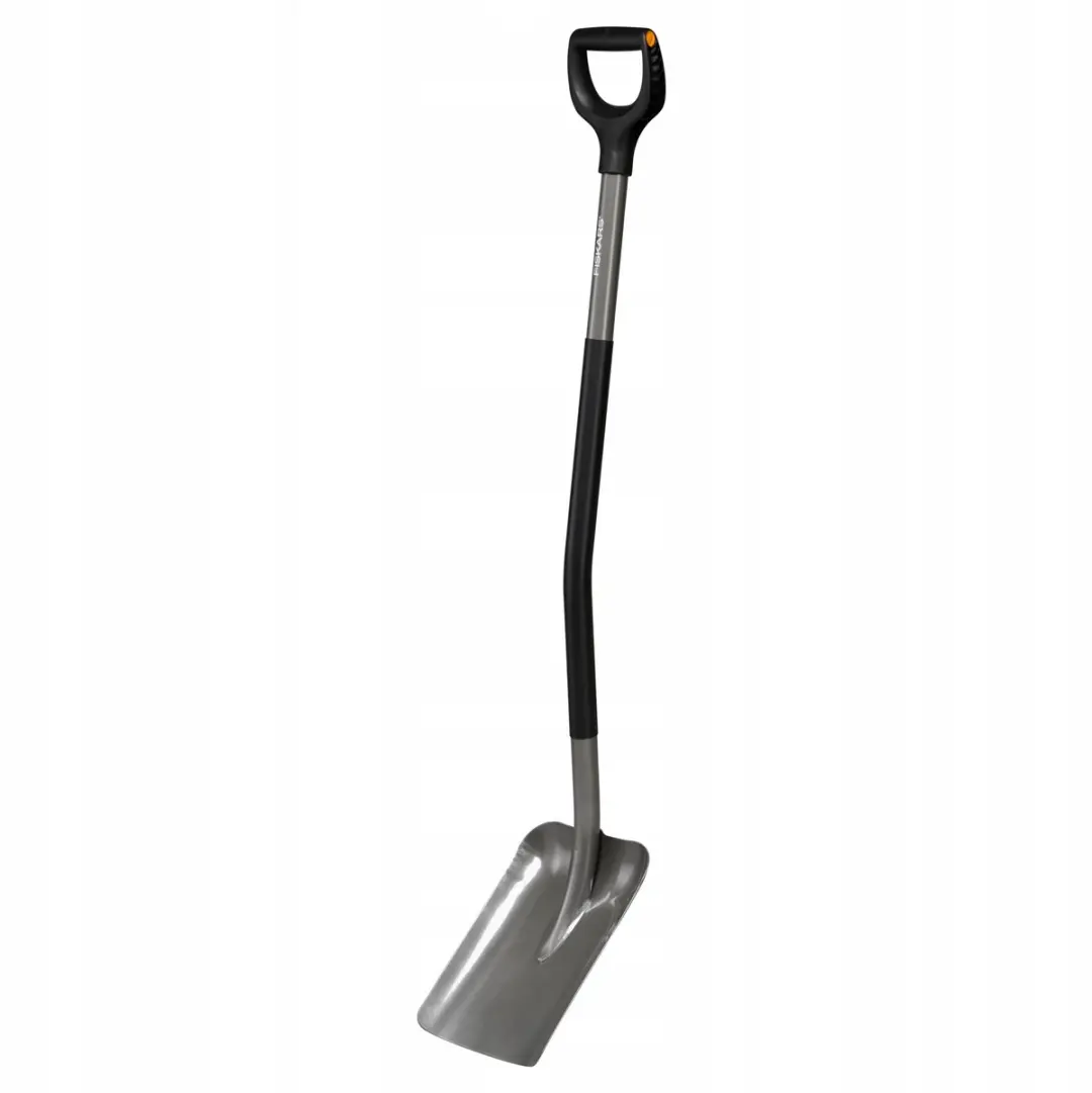 Fiskars Ergonomic Schep Boriumstaal 132cm - Grijs/Zwart - afbeelding 2 van 5