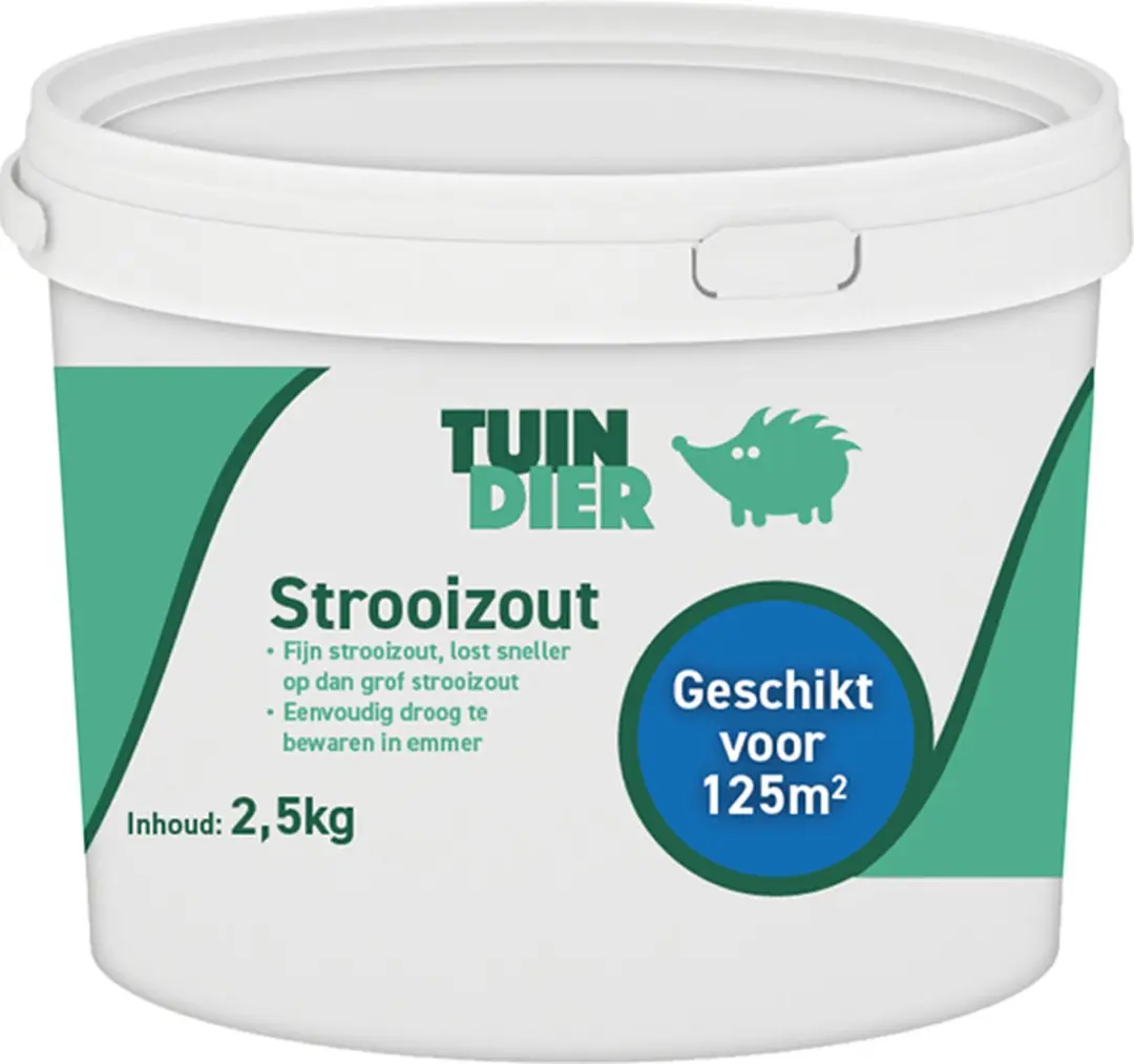 Strooizout emmer