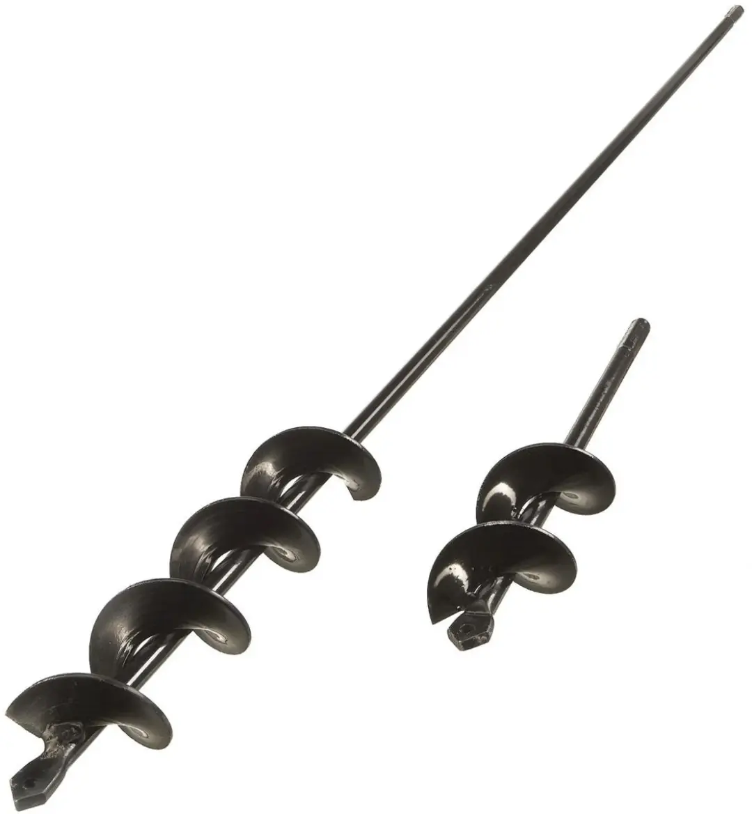 Stalen plantboor/aardeboor set, 2 stuks