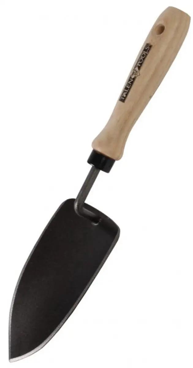Talen Tools Verplantschepje - Gesmeed staal - Essenhouten handvat - afbeelding 2 van 3