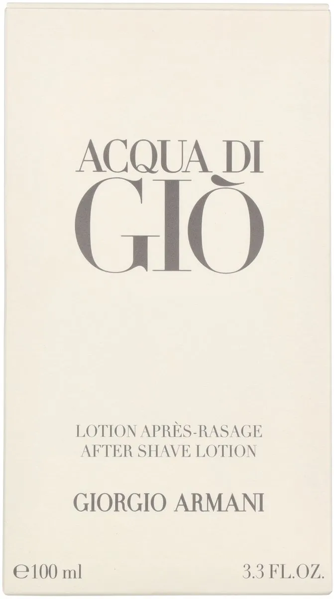 Armani Acqua di Gio Aftershave Lotion 100ml