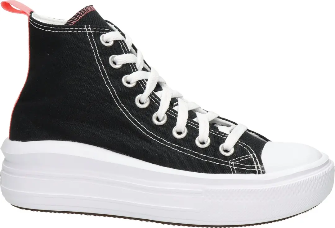 Converse Chuck Taylor All Star Move Platform Dames Sneaker - Zwart Multi - afbeelding 4 van 6