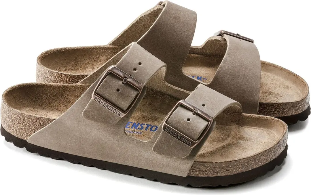 Birkenstock Arizona FL WB Narrow Slides - Tabacco Brown - Maat 36 - afbeelding 6 van 6